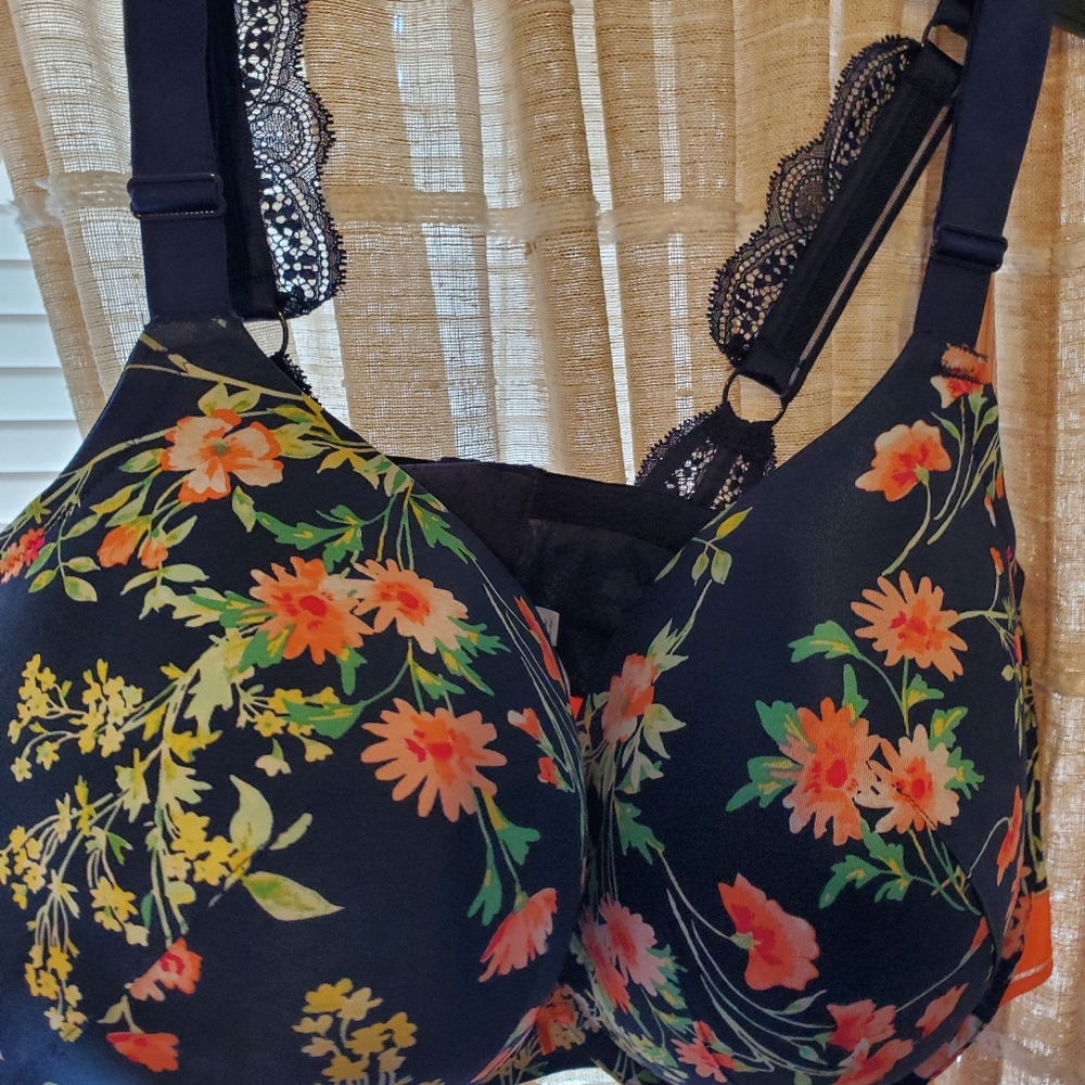 Beautiful floral bra